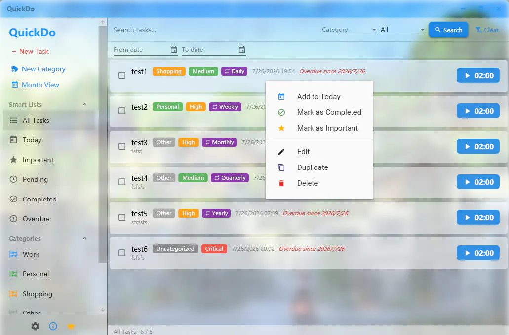 QuickDo 2.0 gallery image