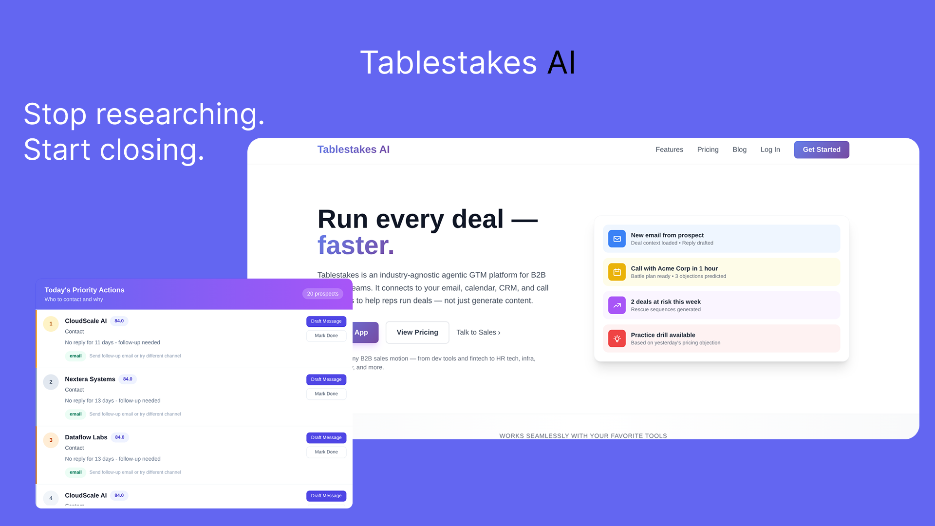 Tablestakes AI gallery image