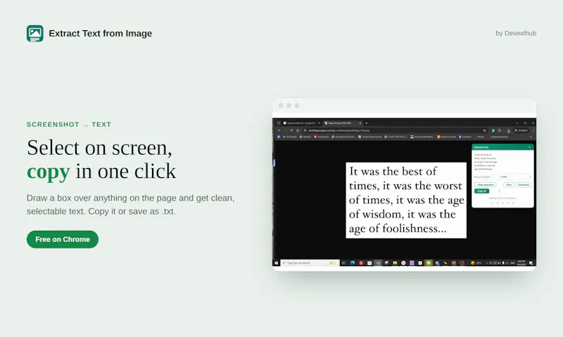 Extract Text from Image screenshot 4