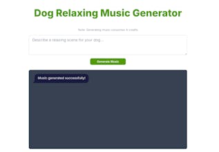 DogMusic AI gallery image