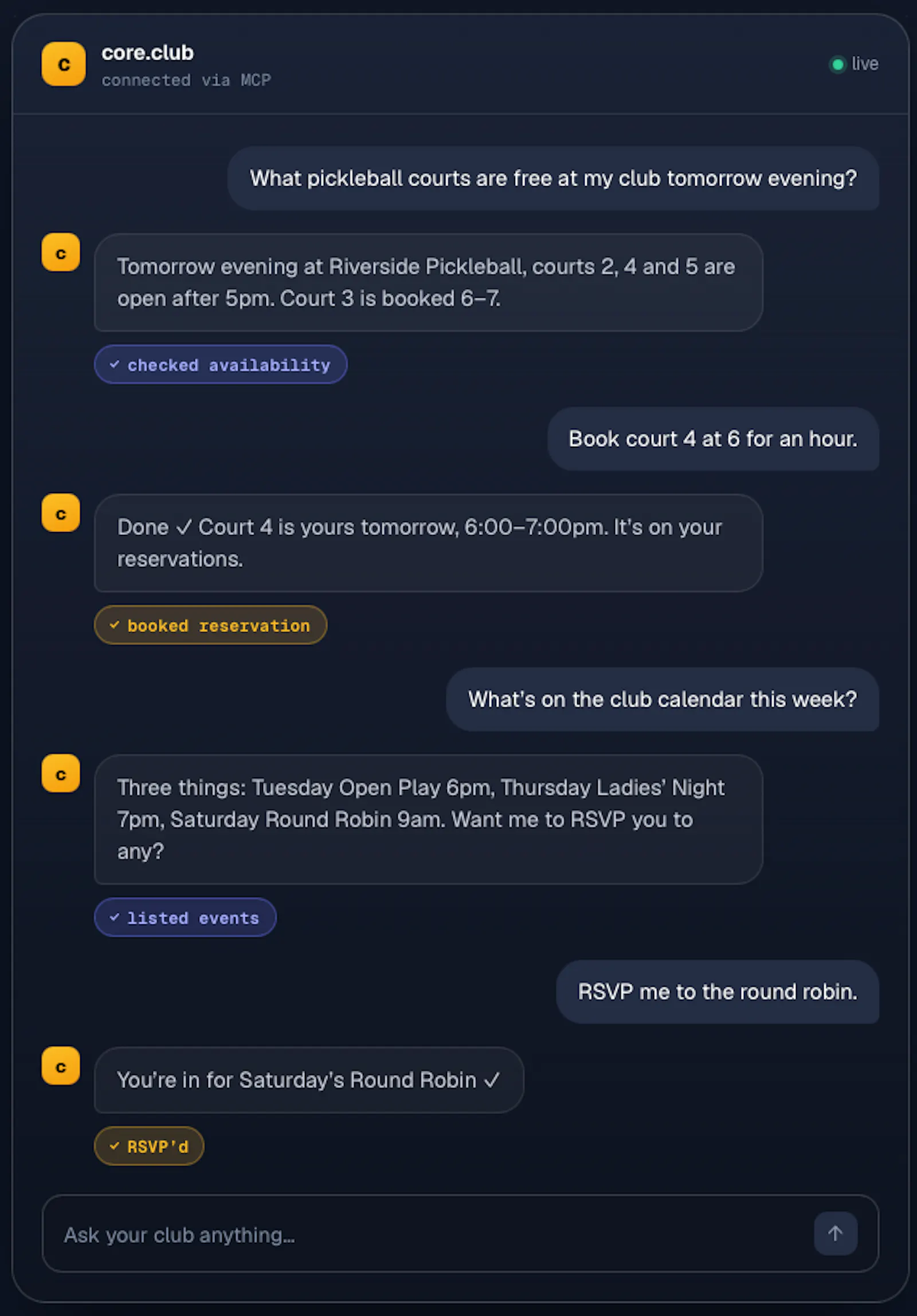 core.club screenshot 2