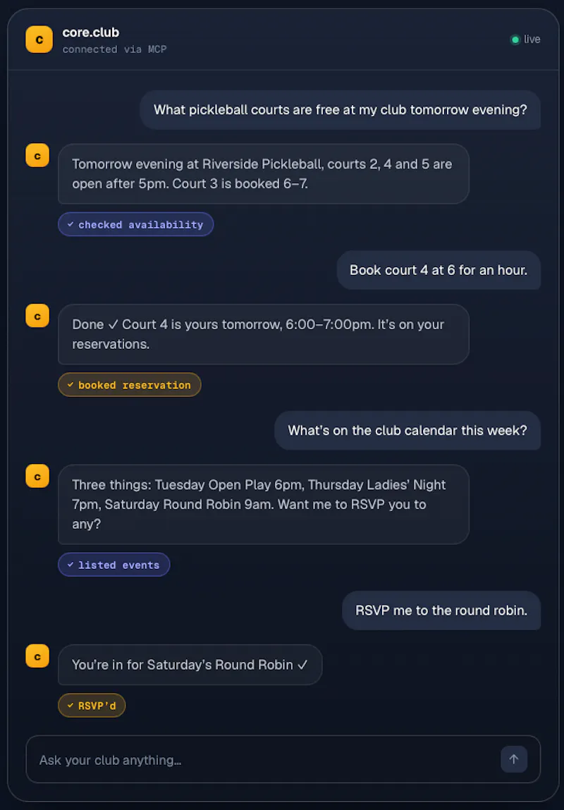 core.club screenshot 2