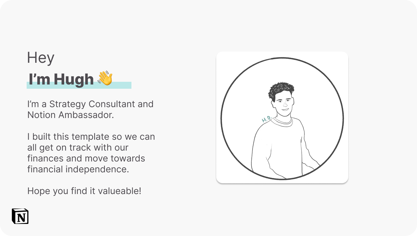 Notion Personal Finance Dashboard gallery image
