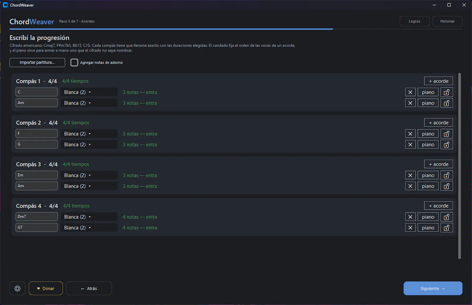 ChordWeaver screenshot 7