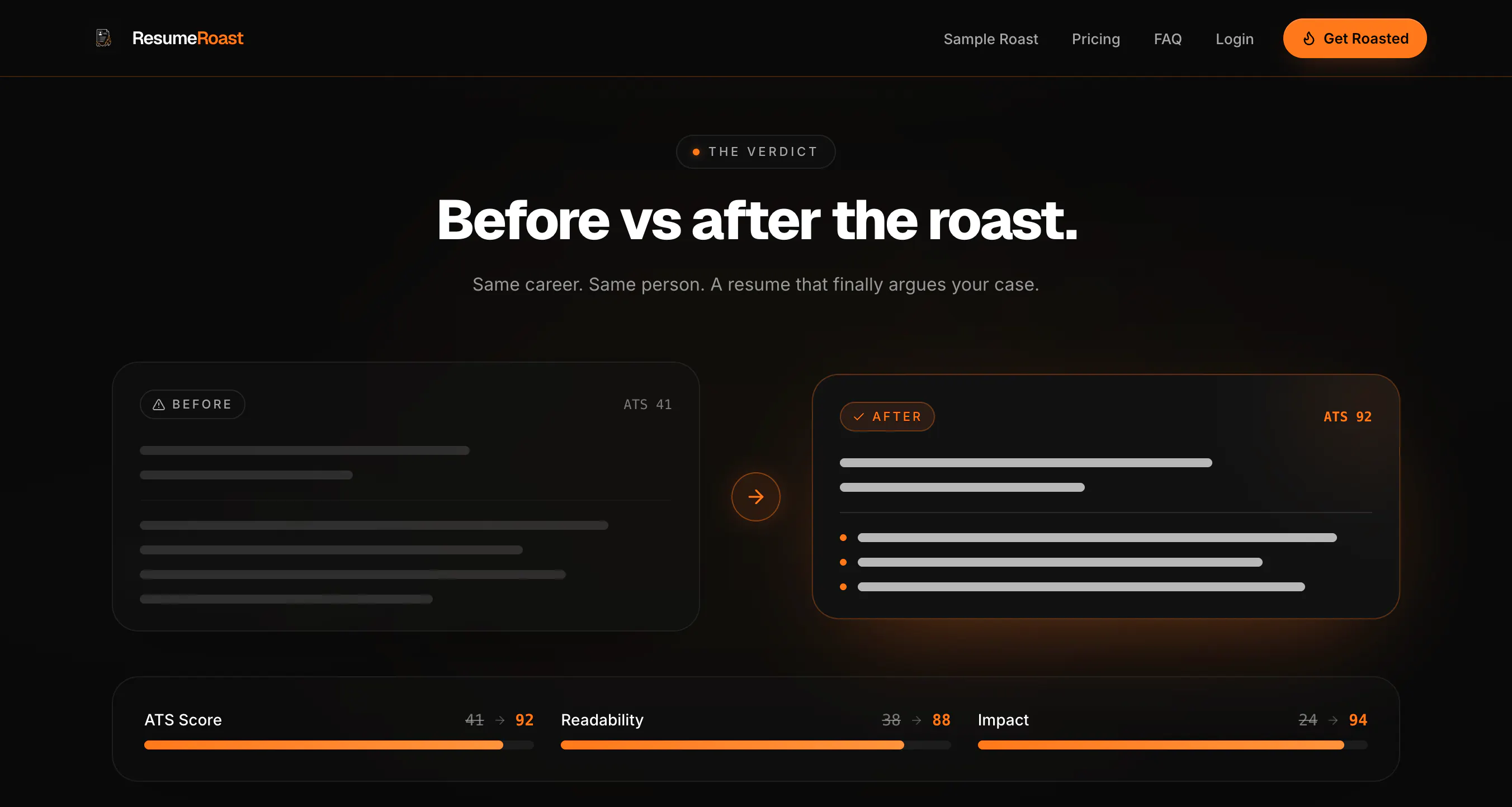 ResumeRoast gallery image