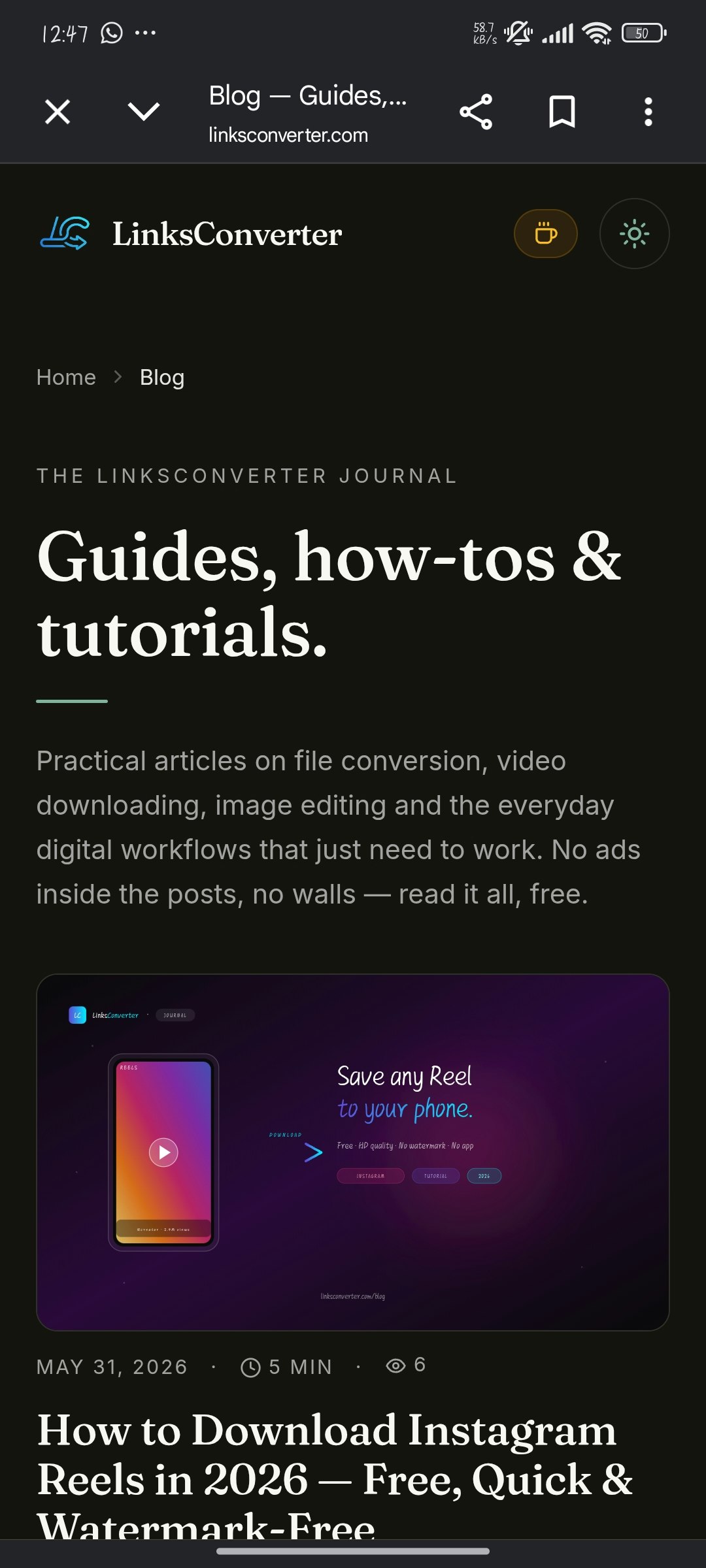 LinksConverter gallery image