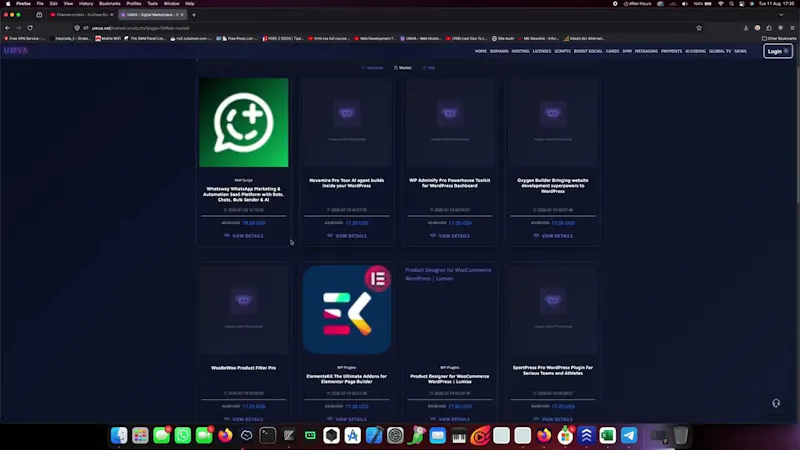 UMVA SCRIPTS MARKETPLACE screenshot 1 (video preview)