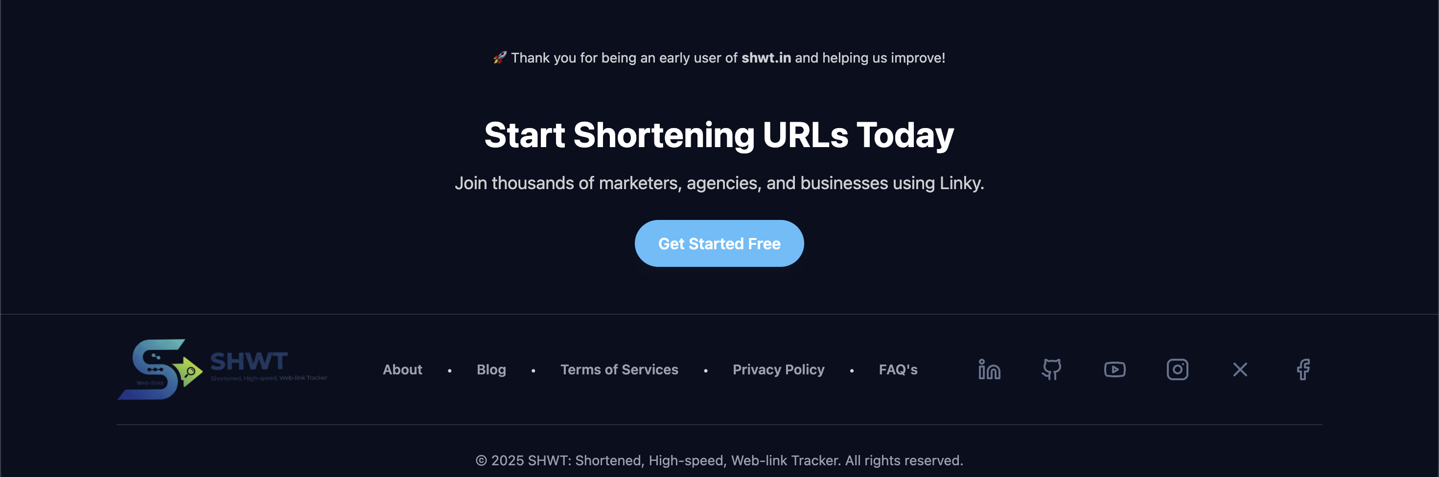 SHWT Free URL Shortener gallery image