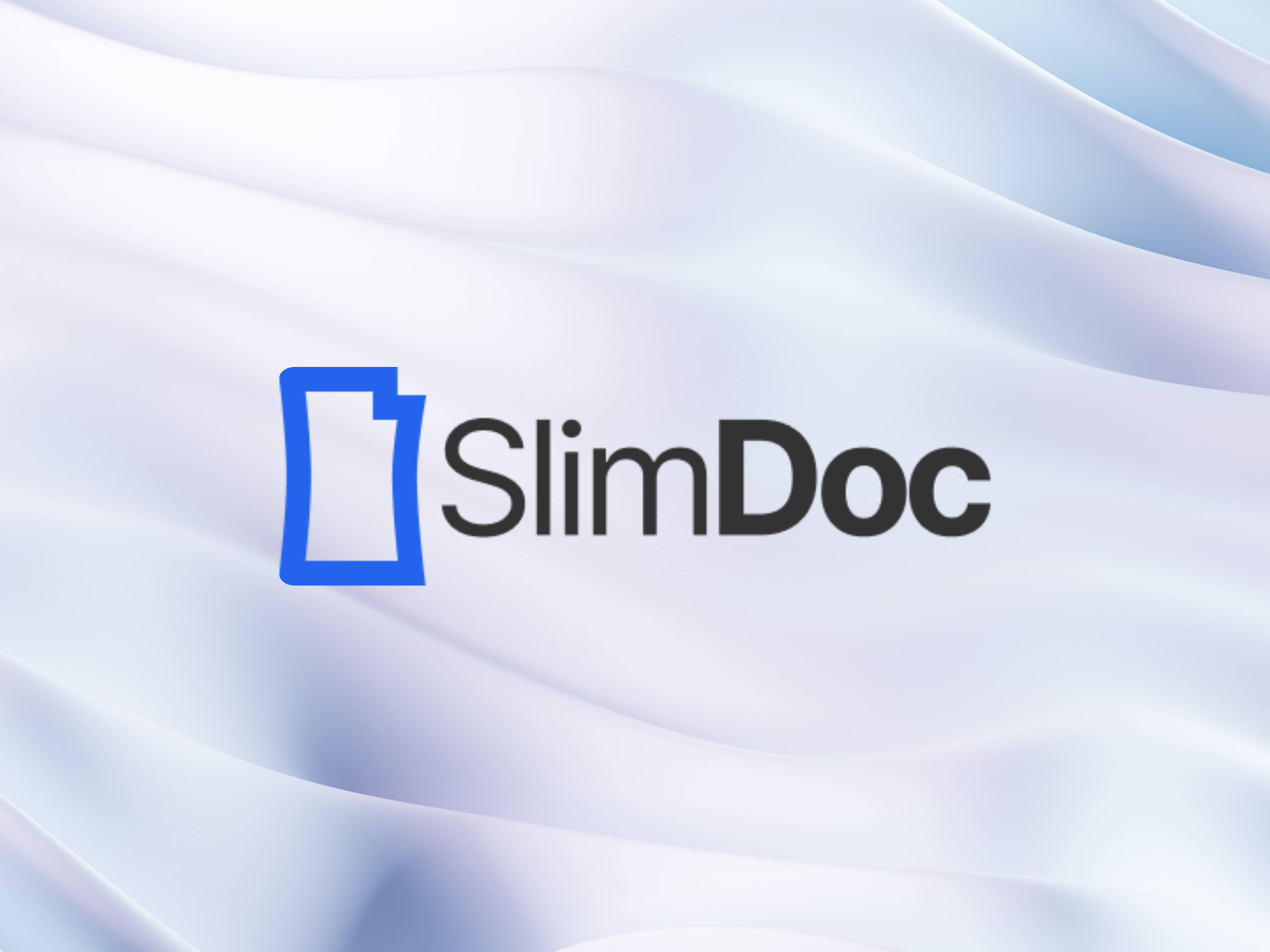 SlimDoc - Main product screenshot demonstrating key features and user interface
