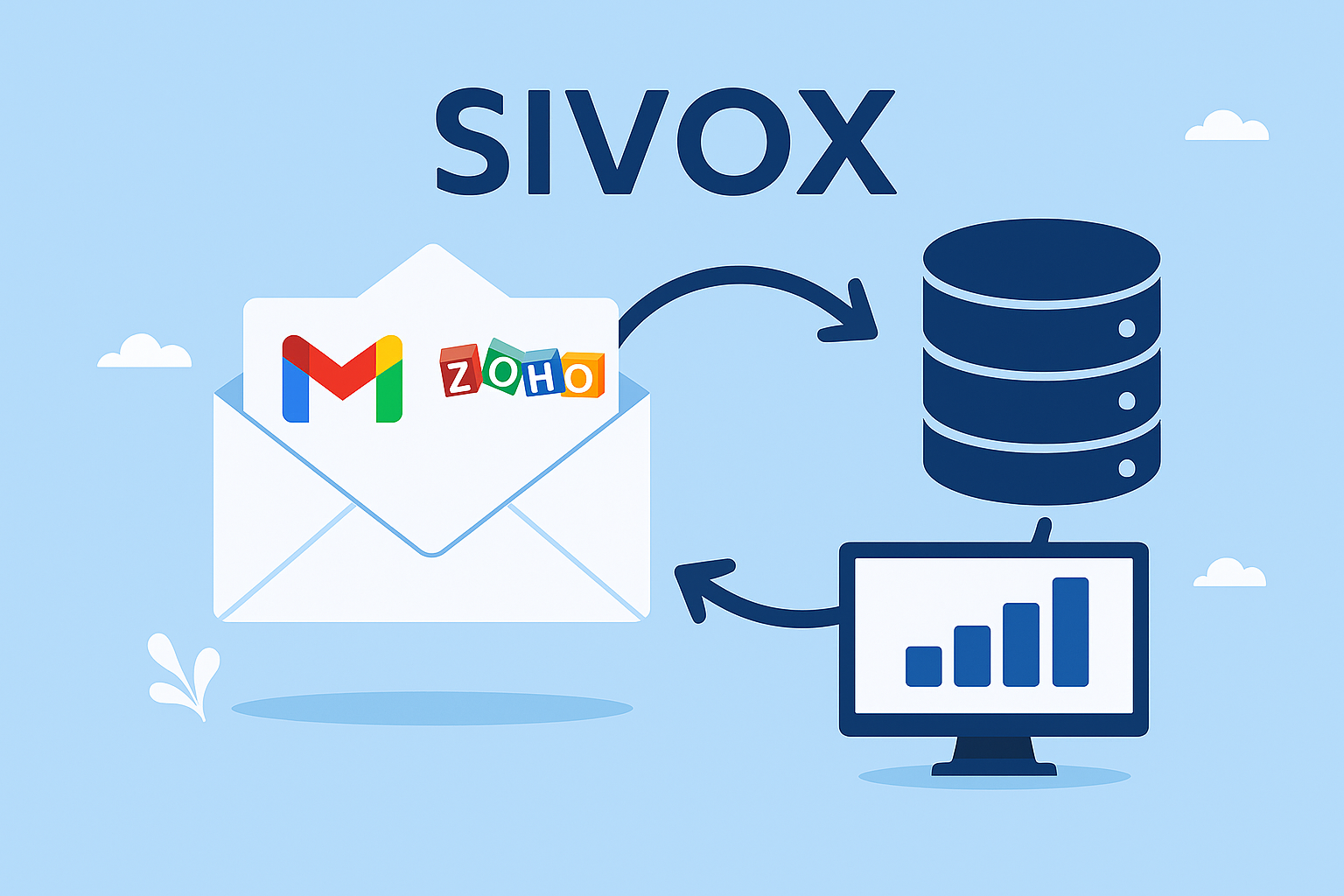 Sivox - 电子邮件至数据库同步媒体1