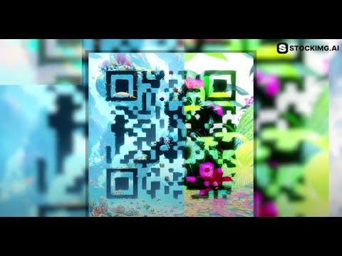 Generative QR from Stockimg AI media 1