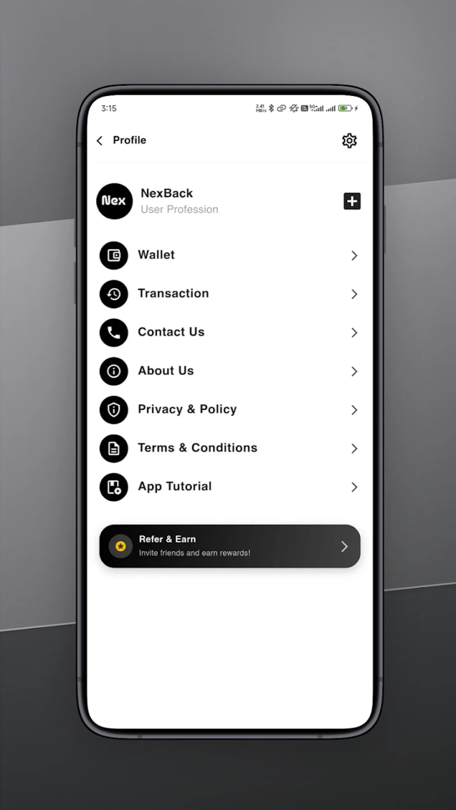 NexBack screenshot 2
