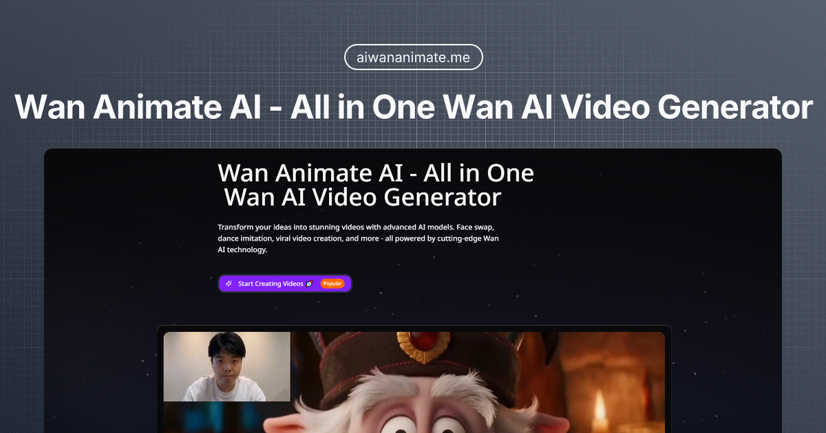 Wan Animate gallery image