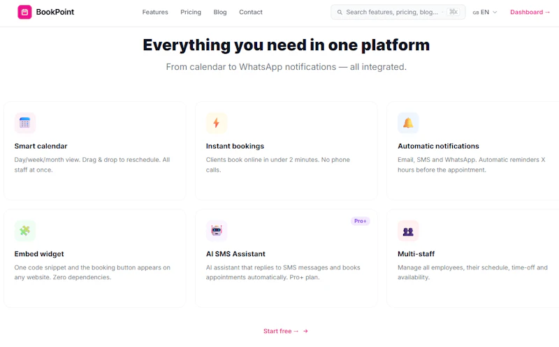 BookPoint screenshot 1