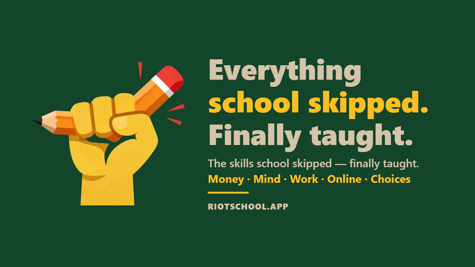 RiotSchool screenshot 1