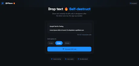 QR Flame gallery image