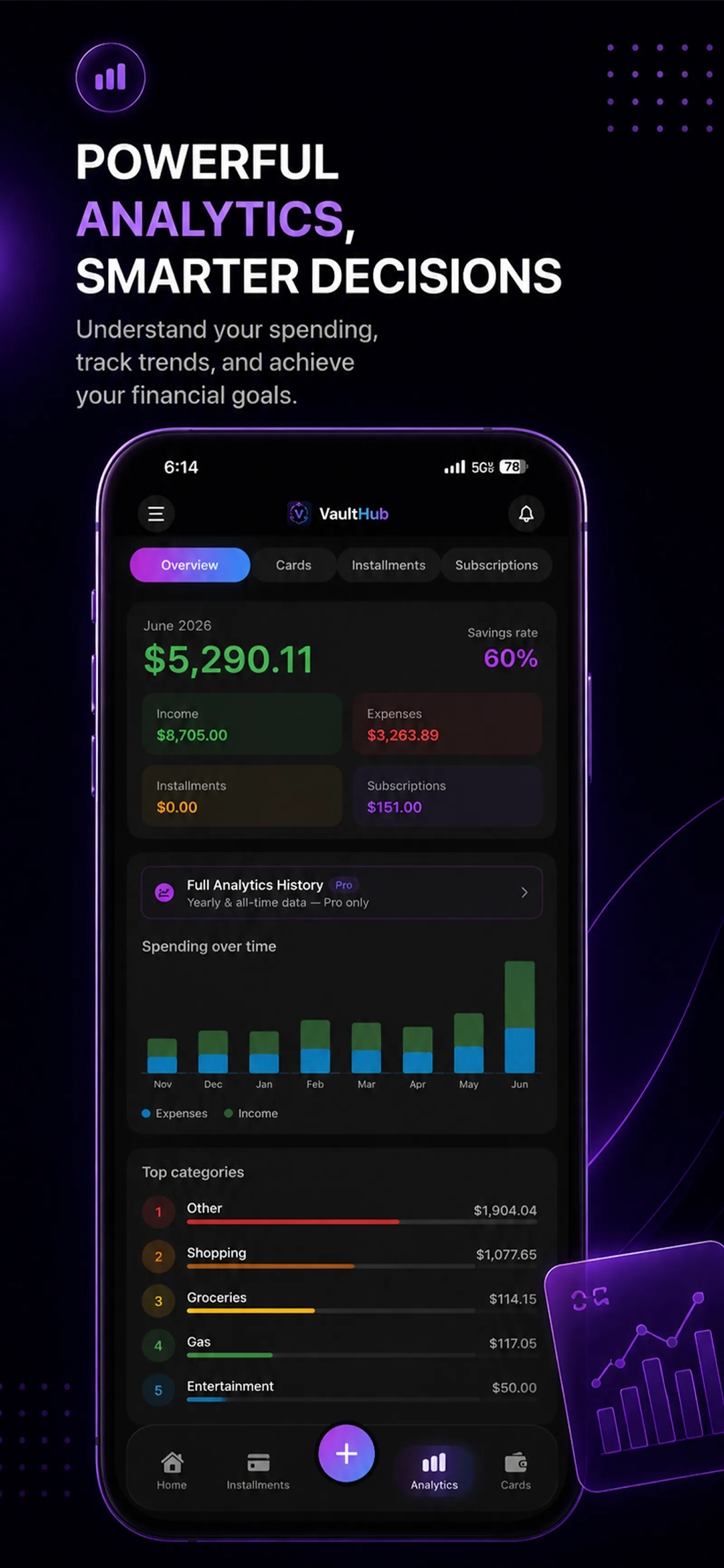 VaultHub: Finance Calendar screenshot 3