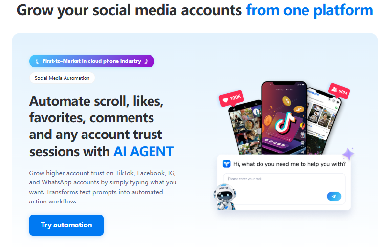 AI Social Media Automation- VMOSCloud gallery image