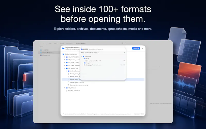 DirDeck screenshot 3