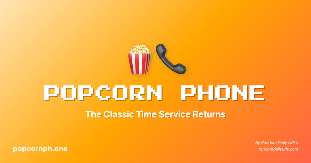 POPCORN Time Service gallery image