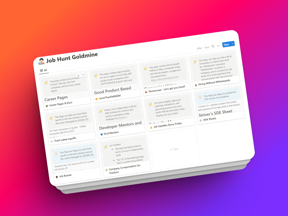 Job Hunt Goldmine - 구직 동반자 미디어 1
