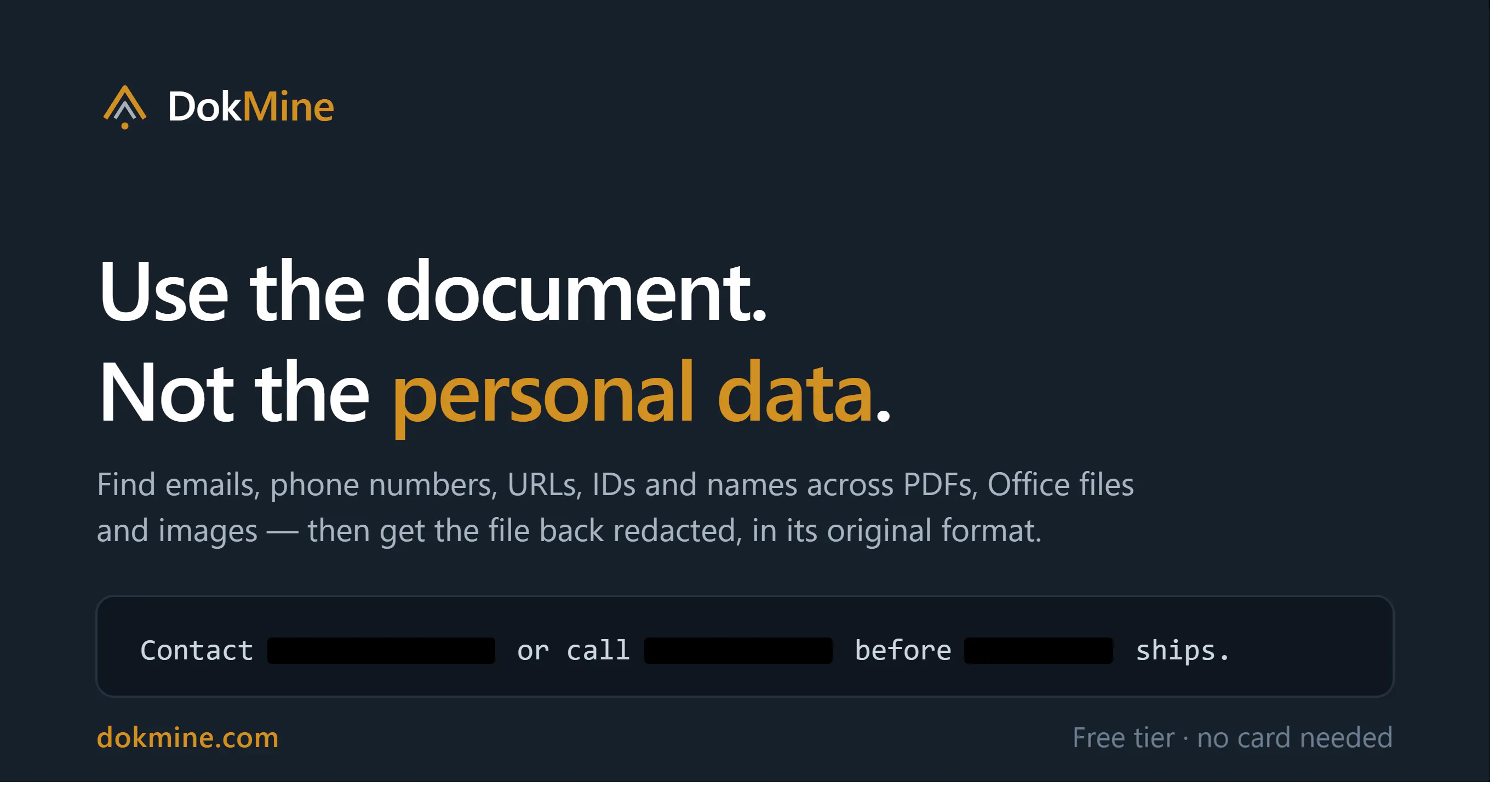 DokMine screenshot
