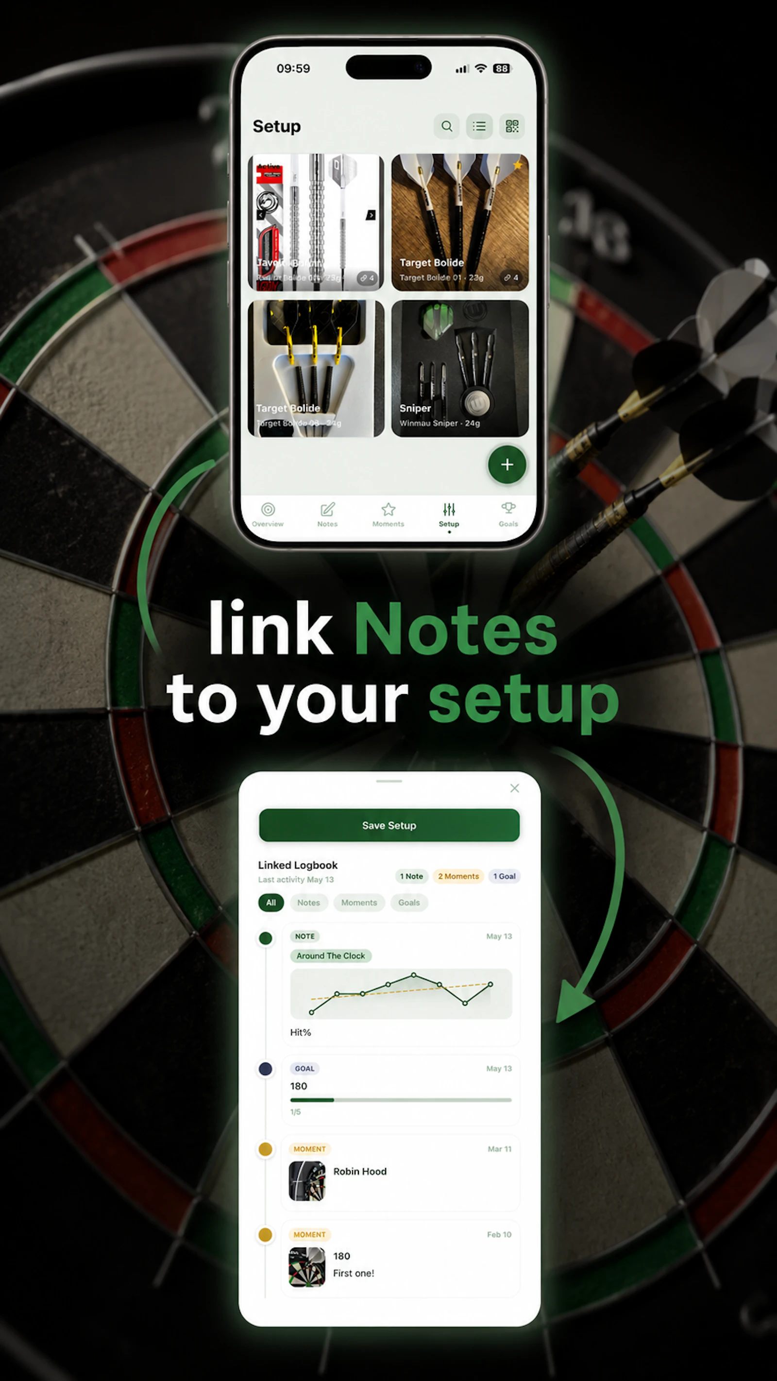Darts Logbook screenshot 1