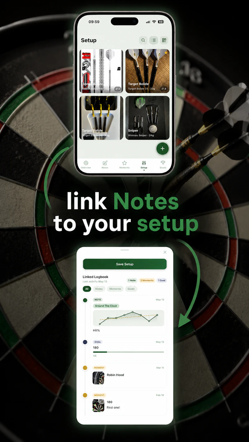 Darts Logbook screenshot 1
