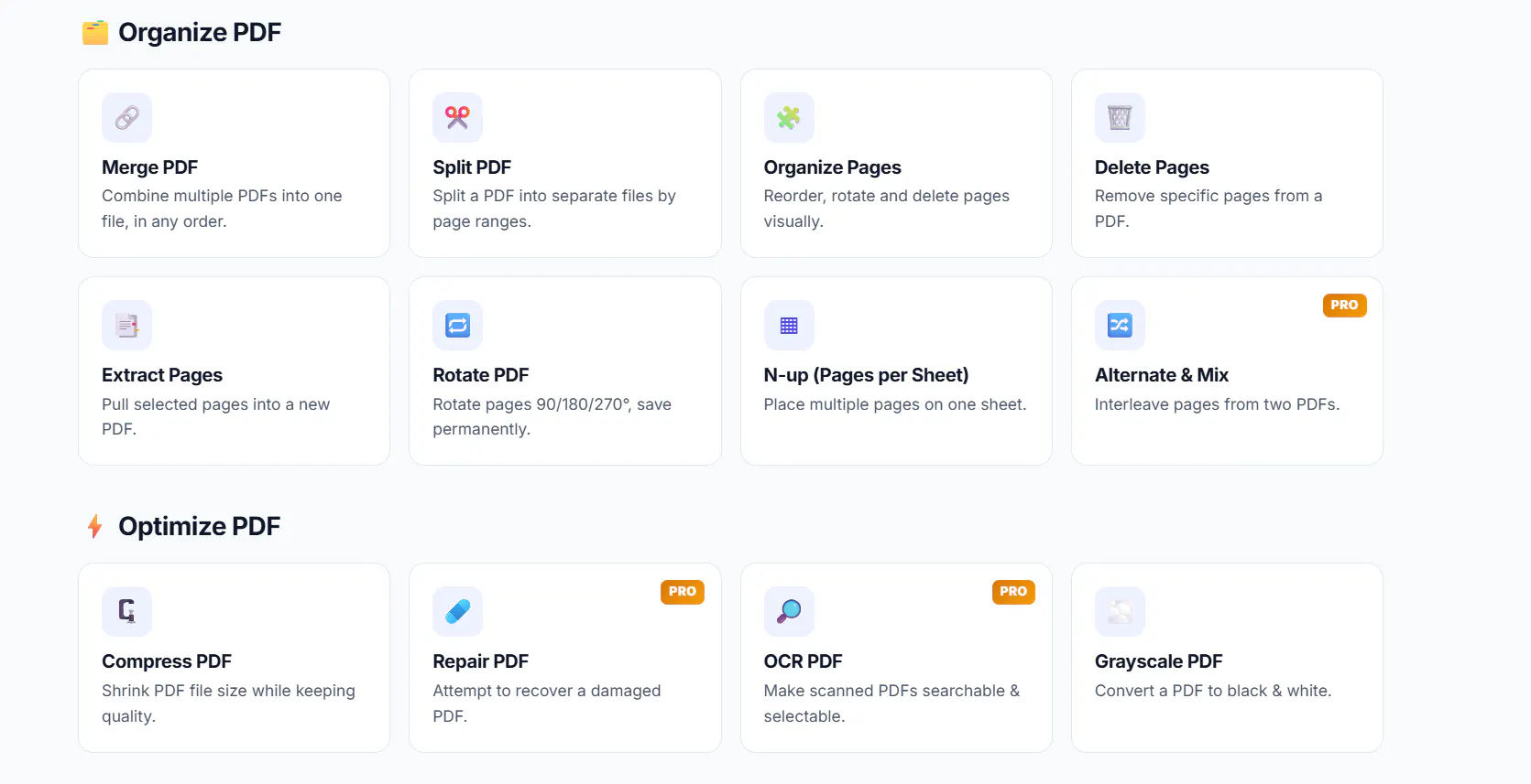 EasyPressPro — Free Online PDF Tools  gallery image