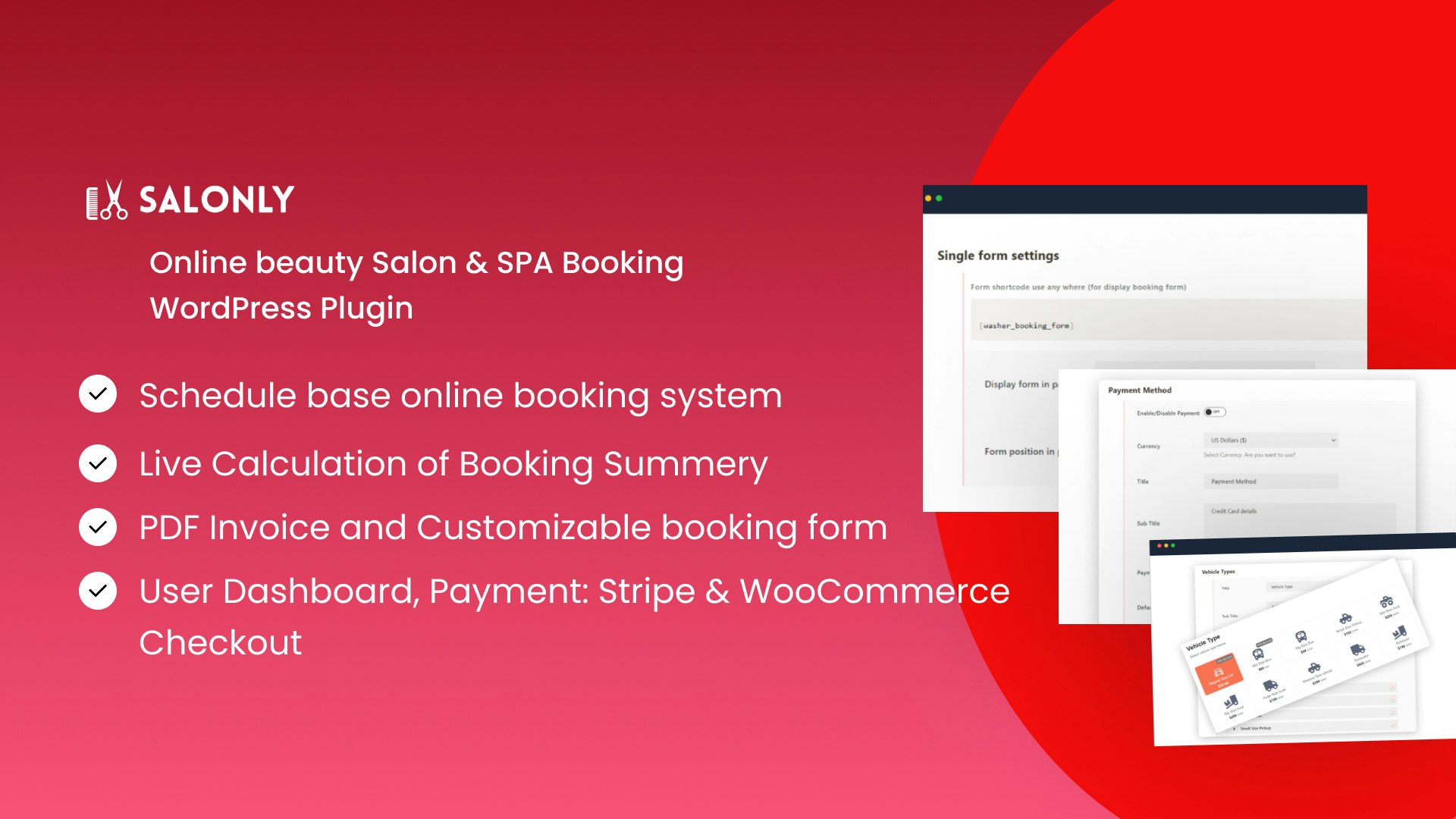 Media Salonly - Plugin Kecantikan Salon & Spa Tempahan WordPress Online 1