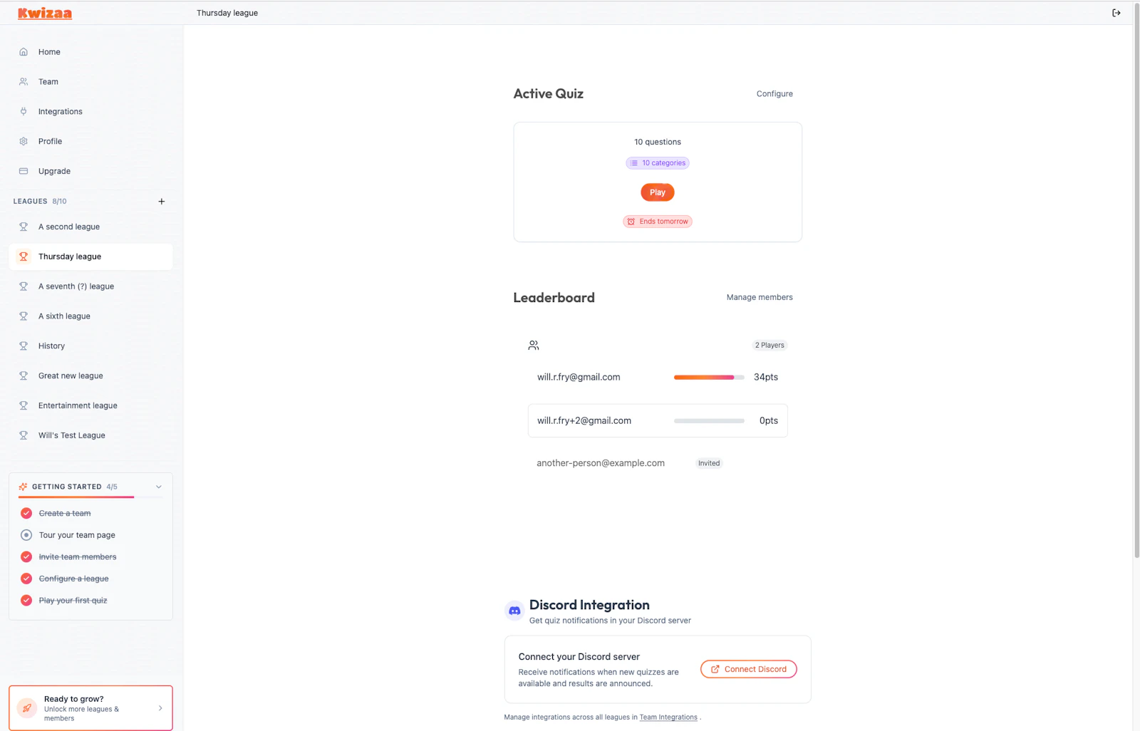 Kwizaa Alpha screenshot 3