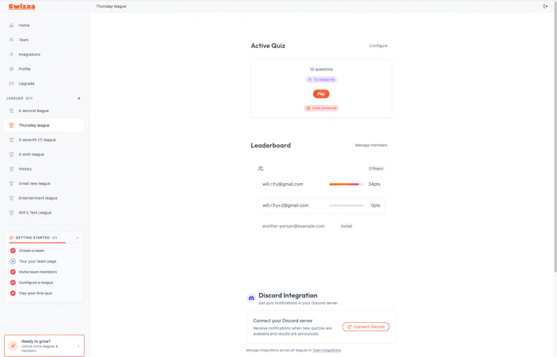 Kwizaa Alpha screenshot 3