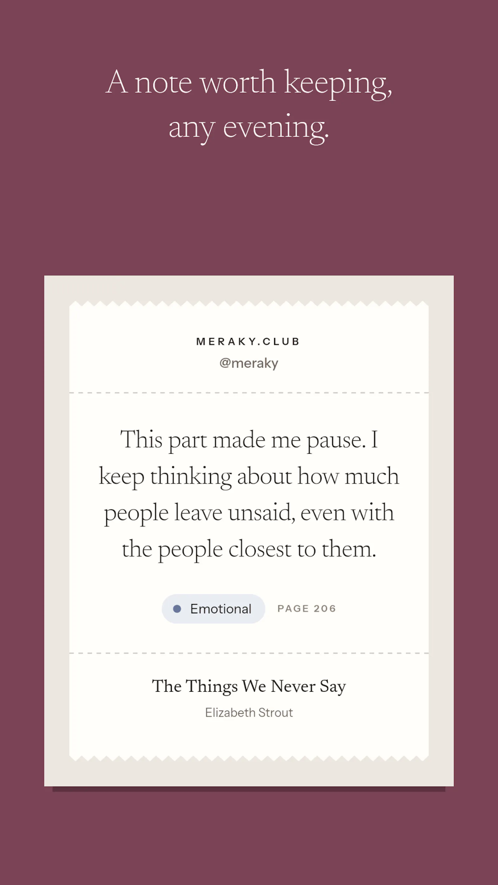 Meraky: Reading Journal screenshot 6