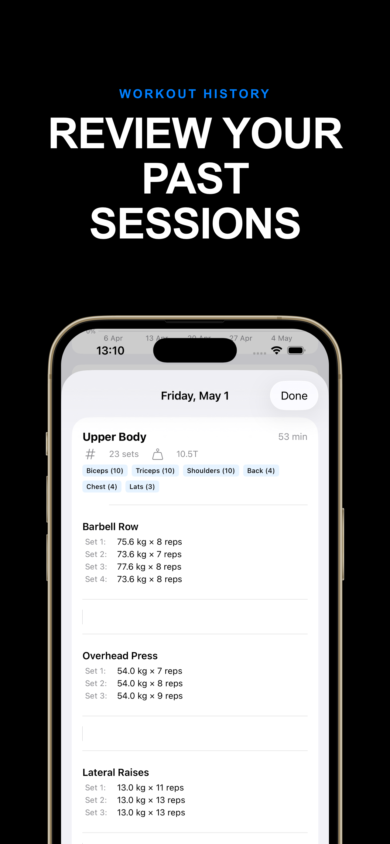 LiftWise - Gym Tracker gallery image