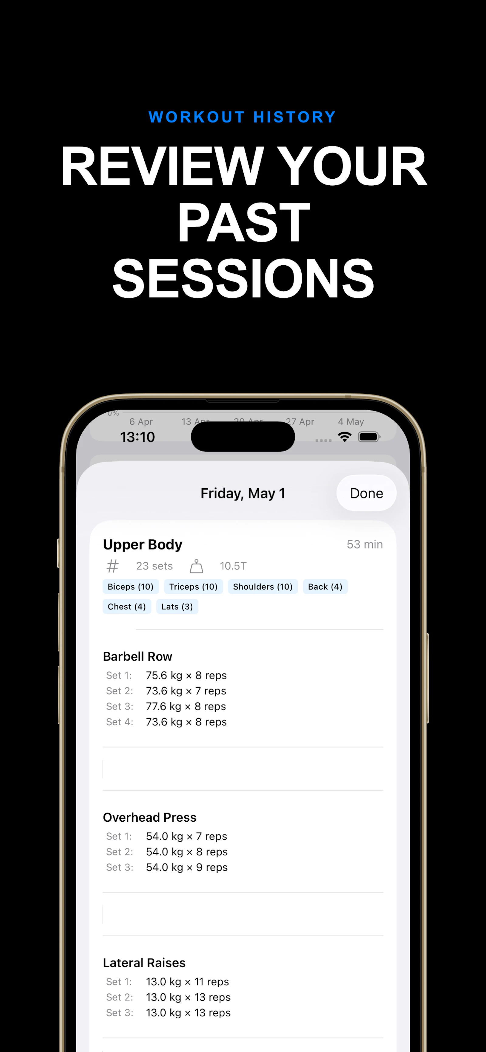 LiftWise - Gym Tracker screenshot 4