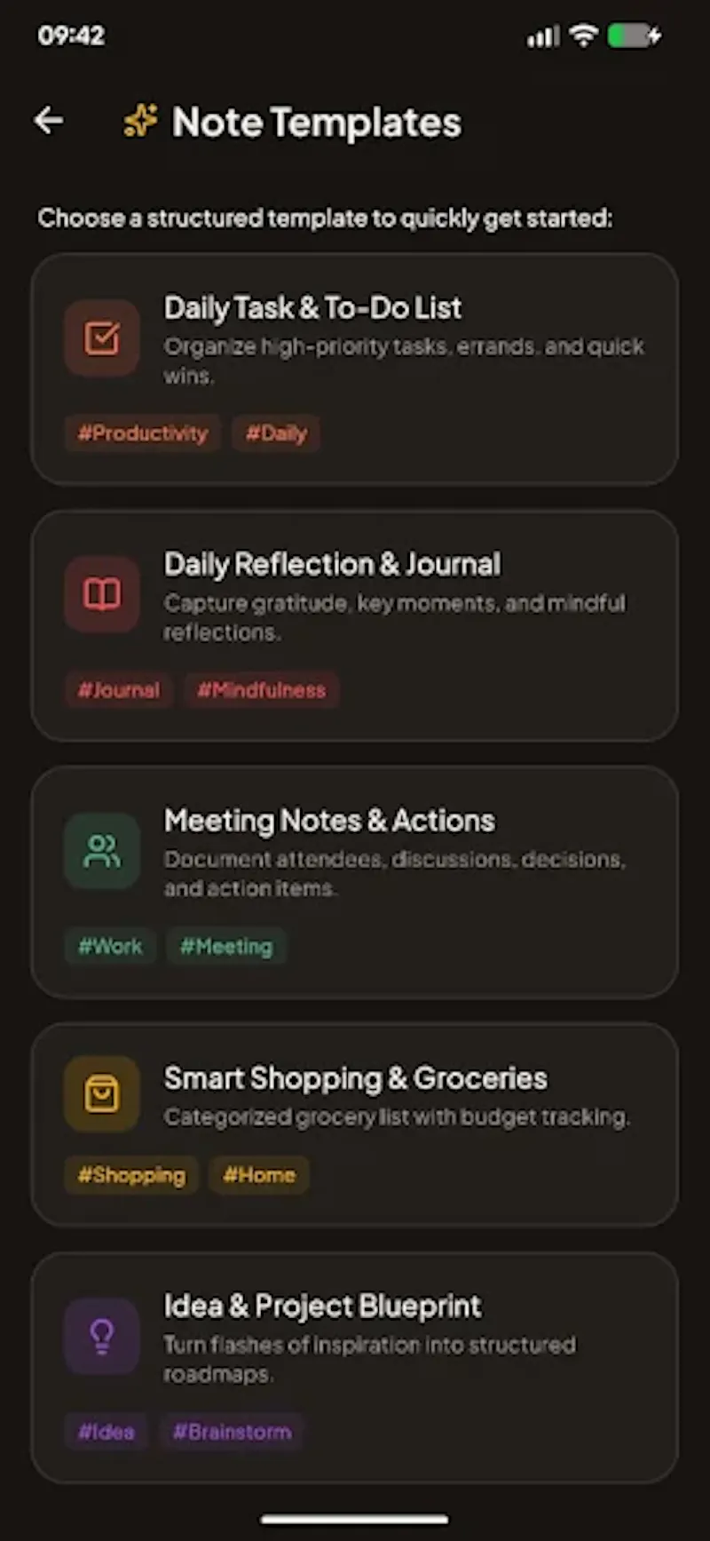 SnapNote: Warm & Smart Notes screenshot 3