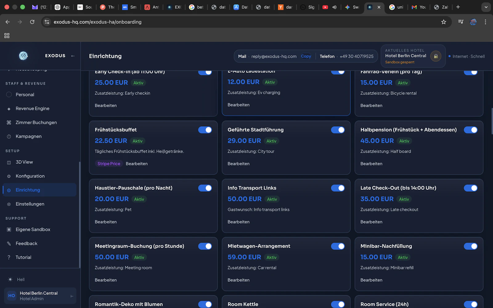 EXODUS Hotel Intelligence screenshot 25