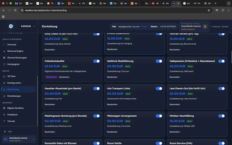 EXODUS Hotel Intelligence screenshot 25