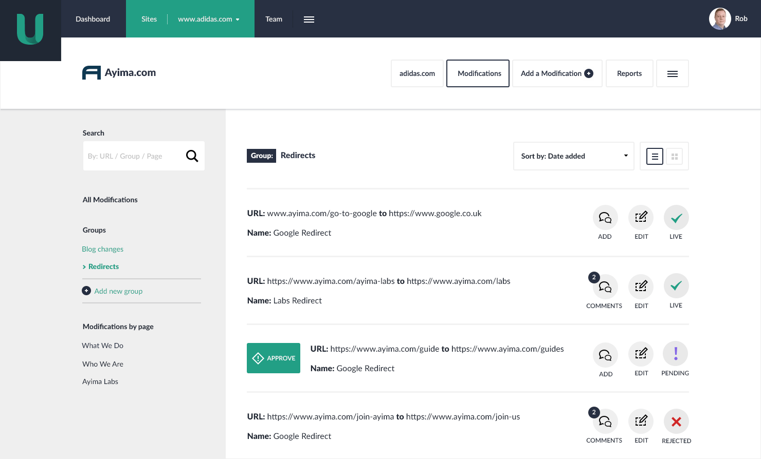 Updatable gallery image