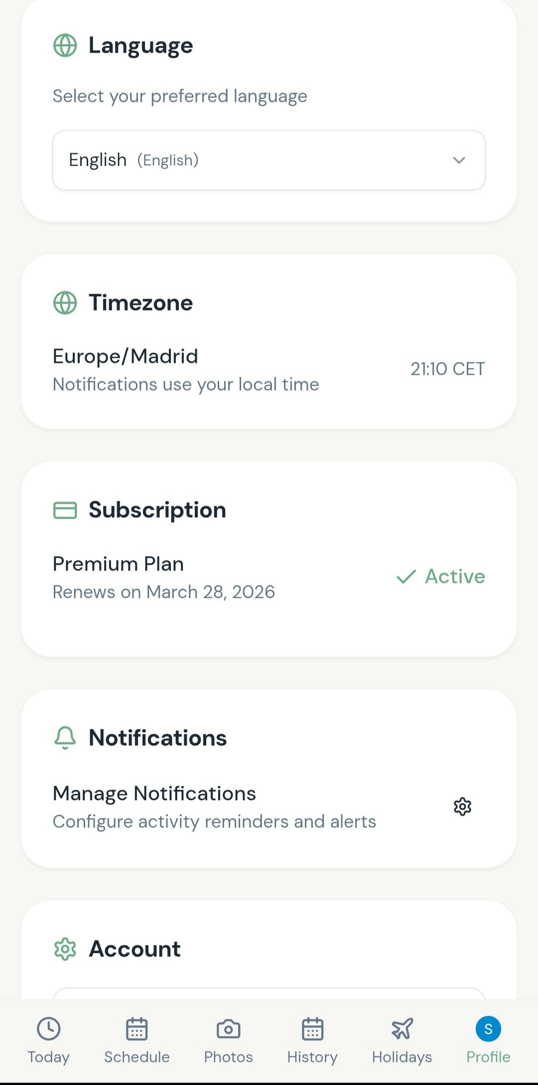 MyDailyFlow - Main product screenshot demonstrating key features and user interface