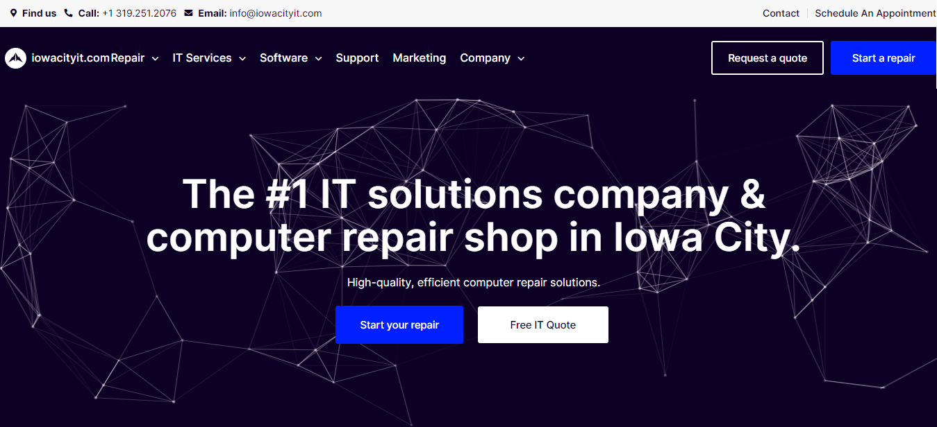 Servicios de TI de Iowa City y reparación de PC media 1