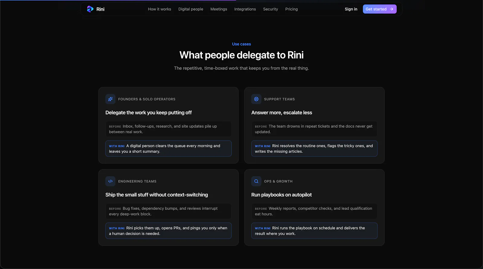 Rini screenshot 3