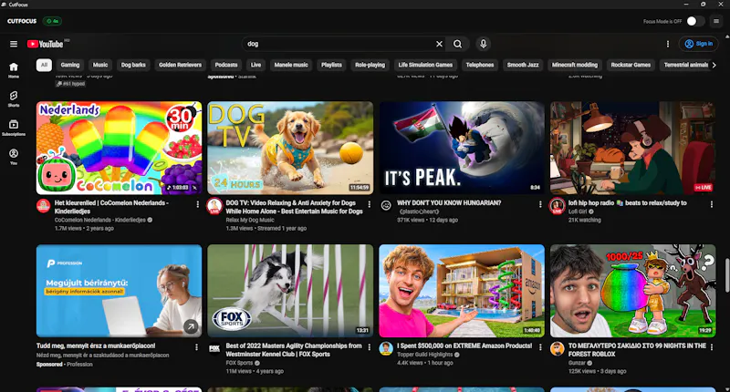 CutFocus screenshot 2