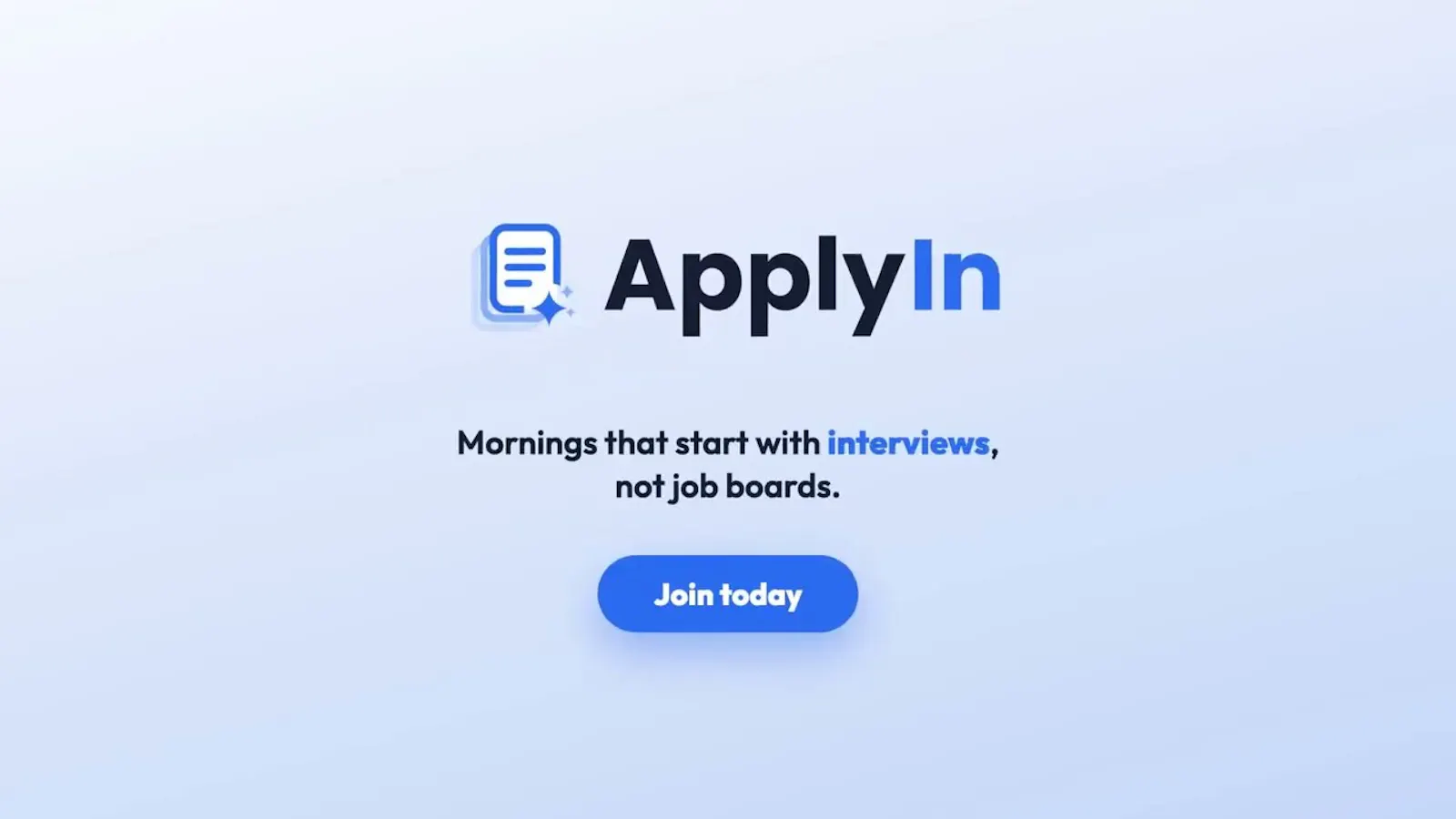 ApplyIn screenshot 1 (video preview)