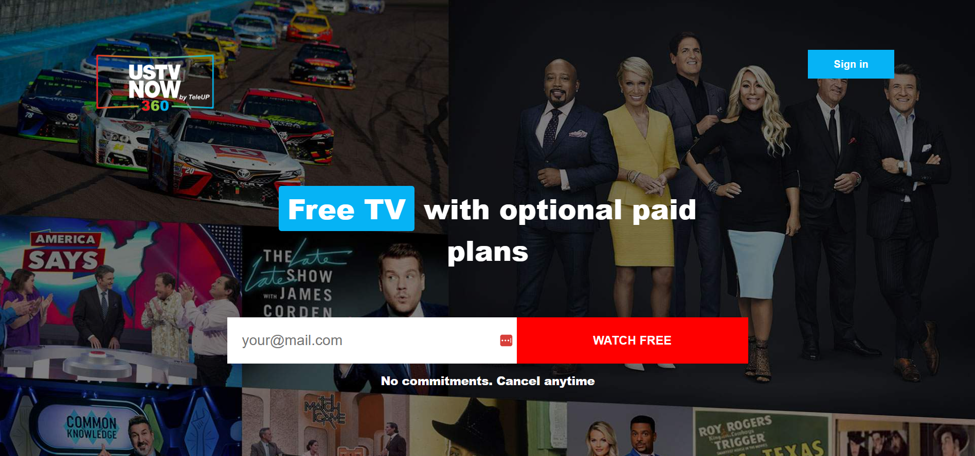 USTVNOW360 - オプションの有料プランを備えた無料テレビメディア1