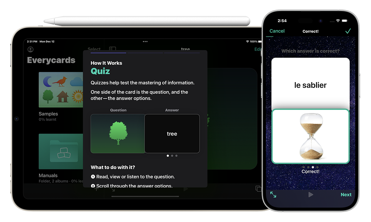 Everycards - Flashcard und Quiz Maker Medien 1
