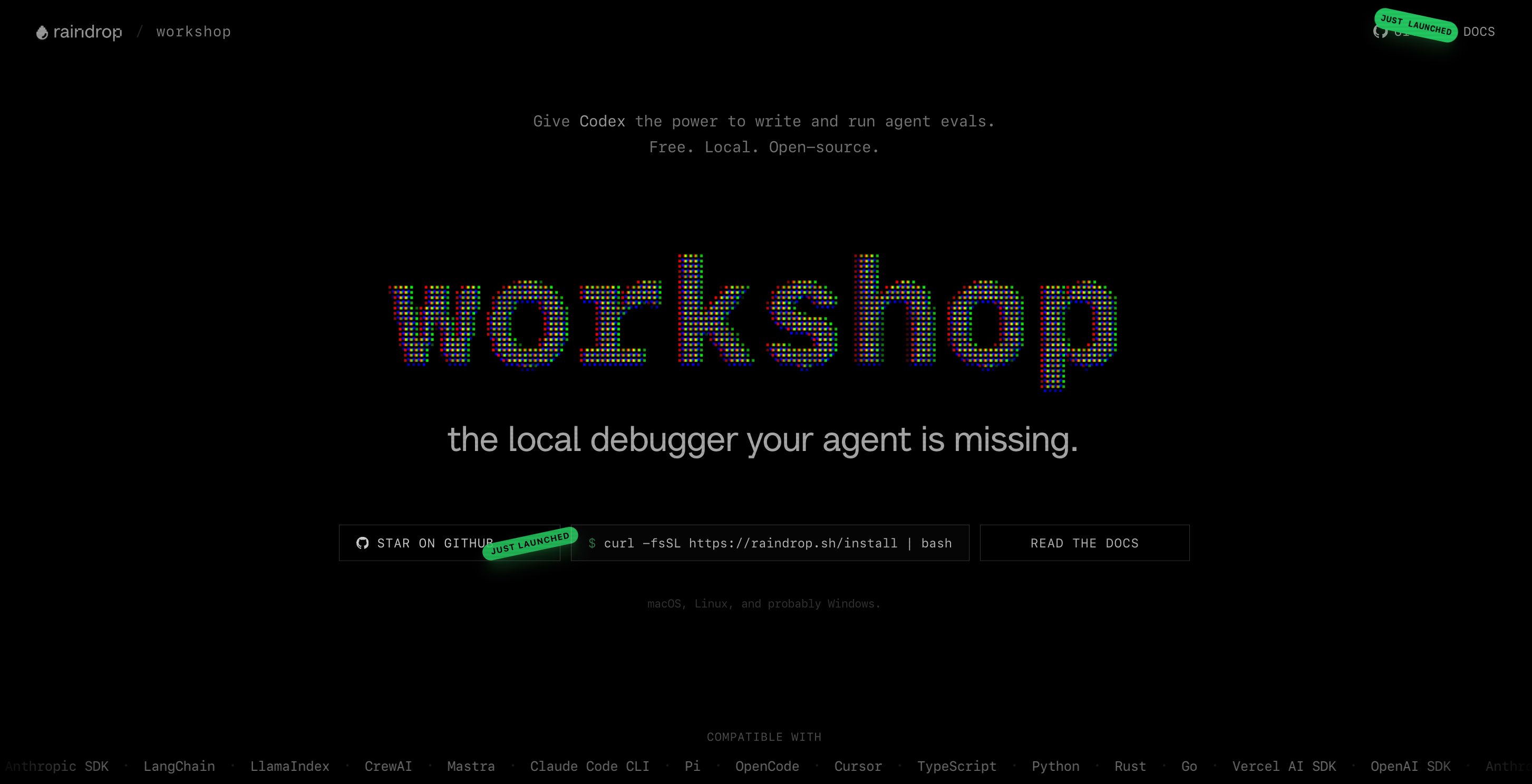 Raindrop Workshop gallery image