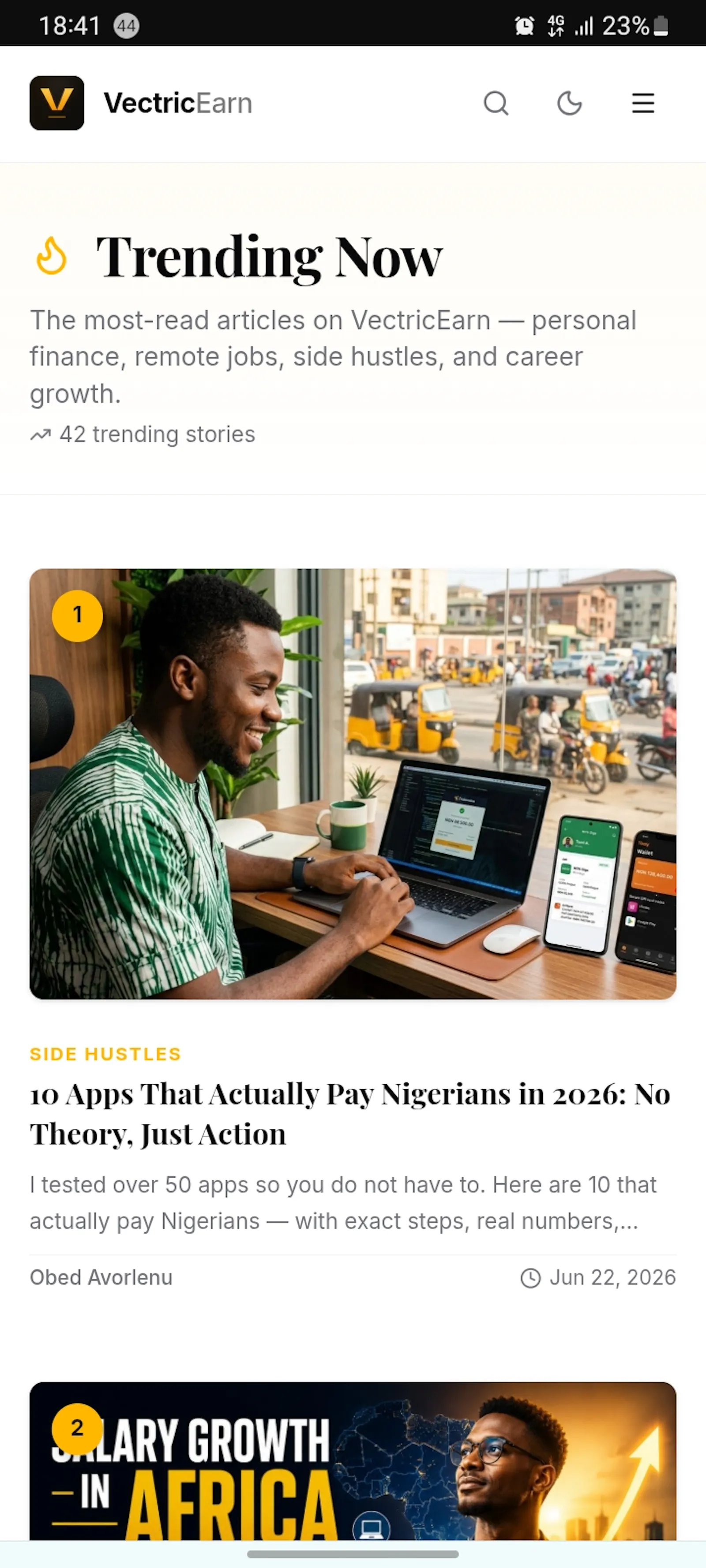 VectricEarn screenshot 6