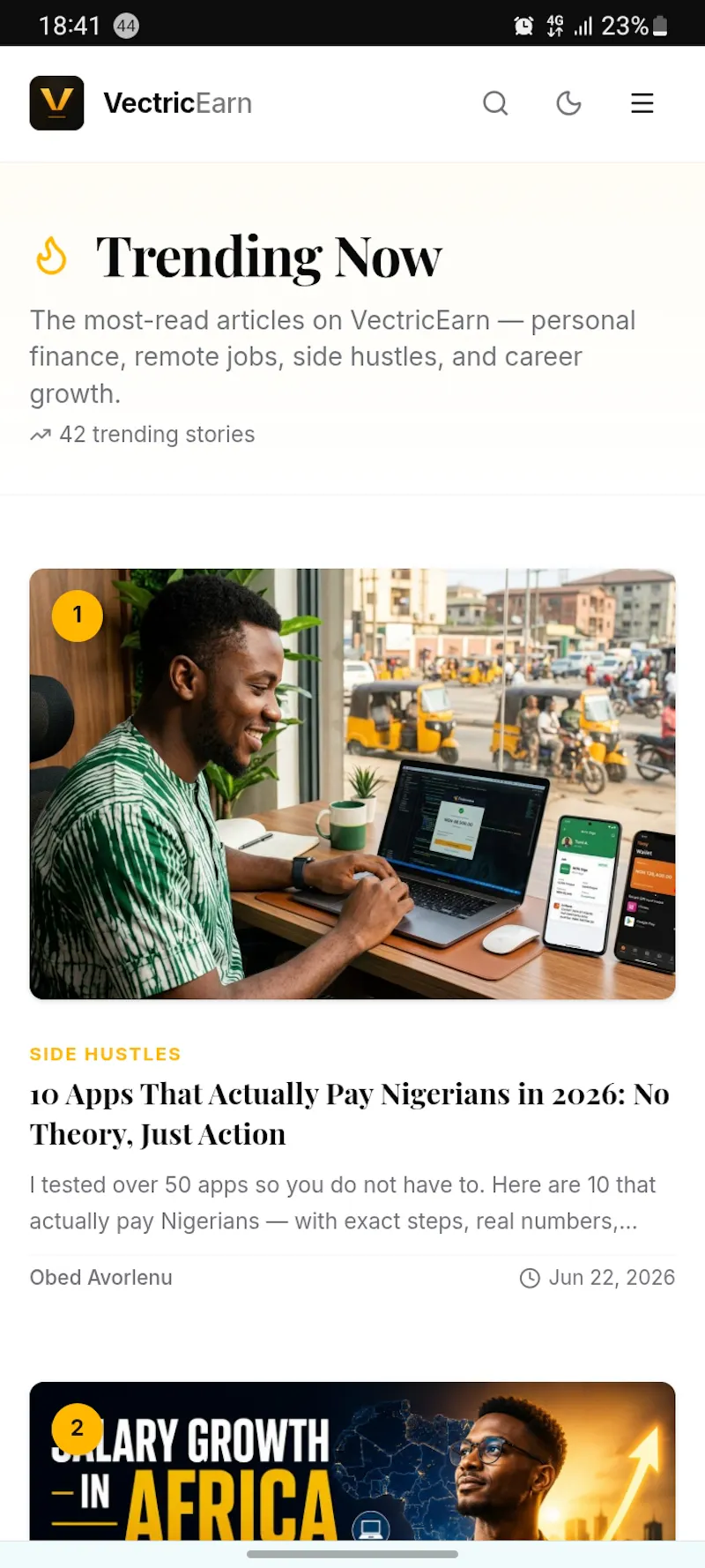 VectricEarn screenshot 6