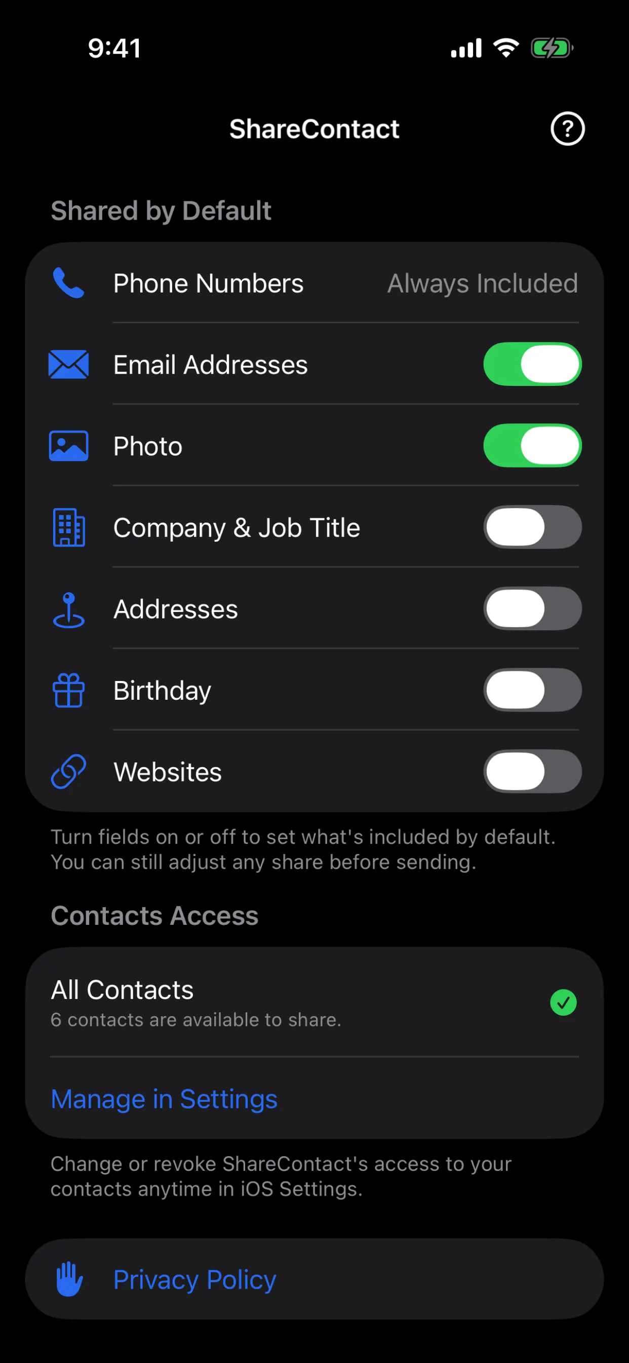 ShareContact gallery image